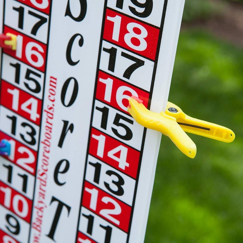 Backyard Scoreboards ScoreTower Combo Set - Scoreboard & Drinkholders for Horseshoes - Image 3